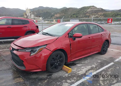 2020 Toyota Corolla Le from USA, damaged, VIN JTDEPRAE6LJ034295